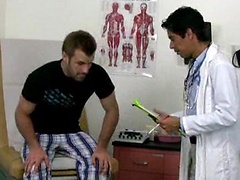 College jock gets molested at the college doctor's office., Added: 2012-07-05 by College Boy Physicals