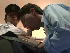 Lustful jailer turning a prisoner into his toy boy, Added: 2012-12-18 by Jail Lust