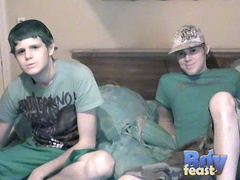 Nathan & Lucas - Lovers' First Time on Camera, Added: 2013-02-13 by Boys Halfway House
