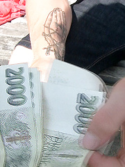 Dude gets fucked bareback, Added: 2013-09-18 by Czech Hunter