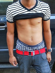 Domingo - very hot young Latino with a thick uncut Latin cock, Added: 2013-12-25 by Miami Boyz