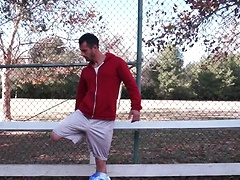 Hung workout with Brock Cooper, Added: 2014-02-13 by Randy Blue