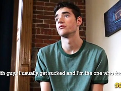 Brunette twink Kevric jacking off, Added: 2014-12-04 by Squirtz