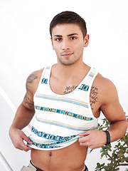 Zach Ramos is the tatted up muscle hunk of your dreams, Added: 2015-08-25 by Randy Blue