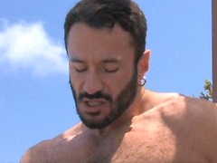 Big hairy muscle man Wilfred Knight fucks Vince Ferelli, Added: 2011-11-09 by Hairy Boyz