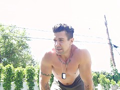 Hot muscle daddy rubs and oils up cute jock before sliding his thick cock in his tight ass., Added: 2017-08-04 by Massage Bait