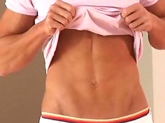 Harris Hilton jacking off his uncut dick, Added: 2012-01-06 by Bel Ami Online