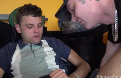 SCOTTISH CHAV DICKED DOWN BY THE BIGGEST COCK IN ENGLAND