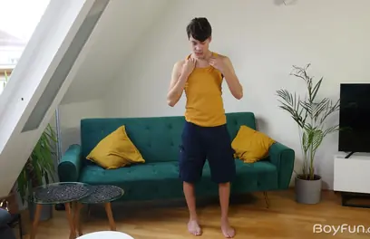 Danny Bianchi Strokes His Twink Cock